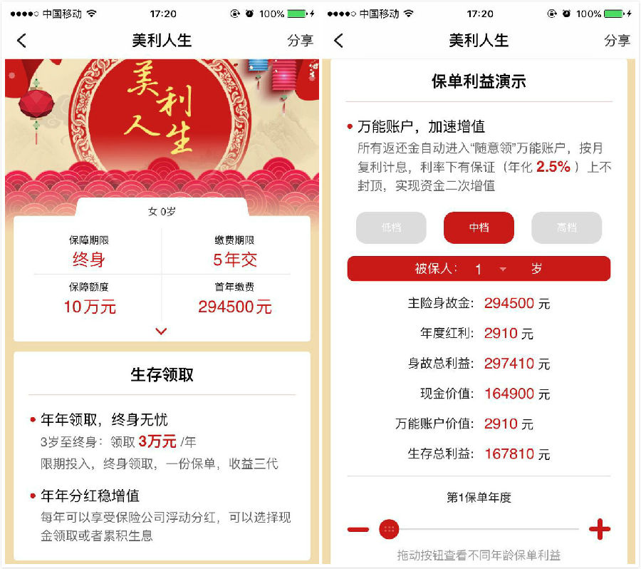 (計劃書來源:保險人app)